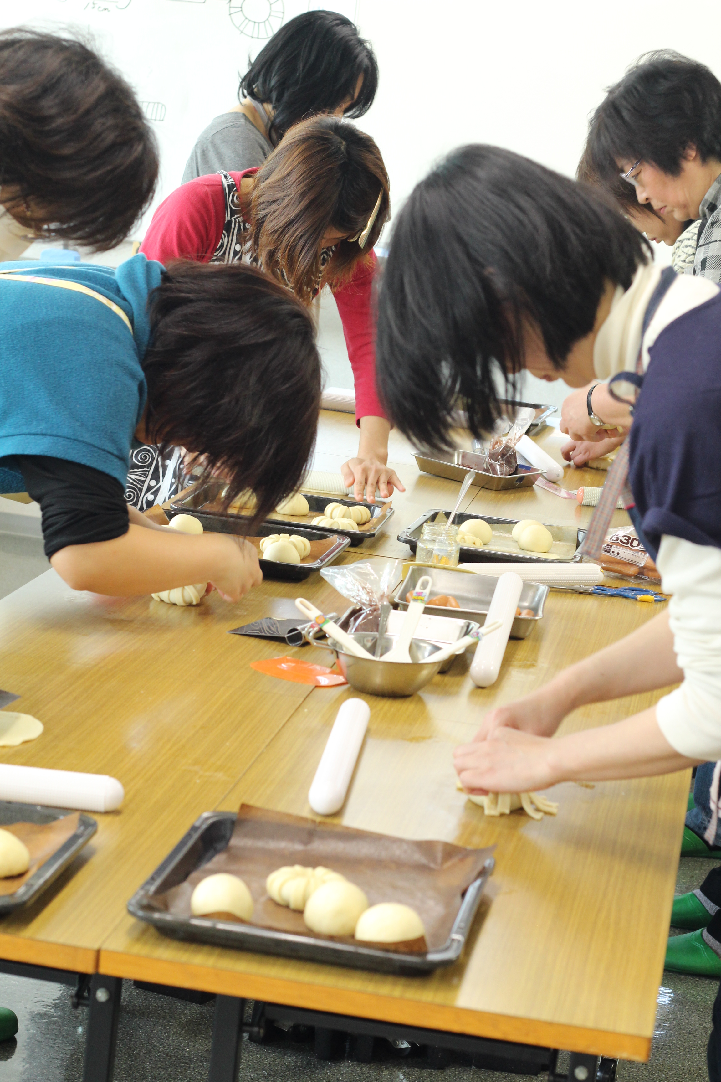 a-ta-sante糖質制限パン料理教室。阿倍野区西田。会館でのレッスン。