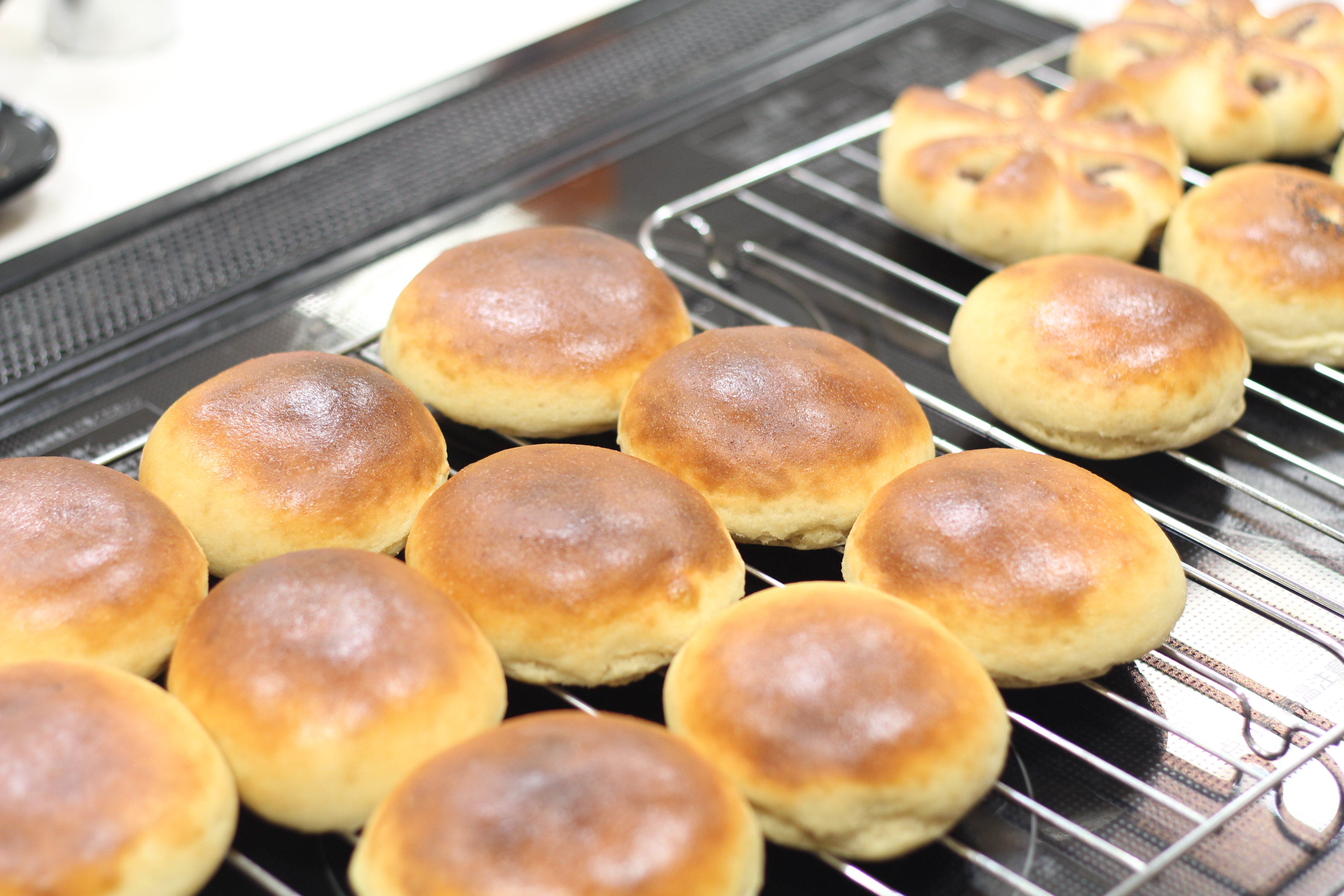 江部粉糖質制限パン、餡子から作るあんパン。a-ta-sante糖質制限パン料理教室。阿倍野区西田辺。