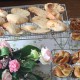 京都江部粉ベーシックコース３回目『シナモンロール＆ピタパン』a-ta-sante糖質制限パン料理教室、阿部肉西田辺。