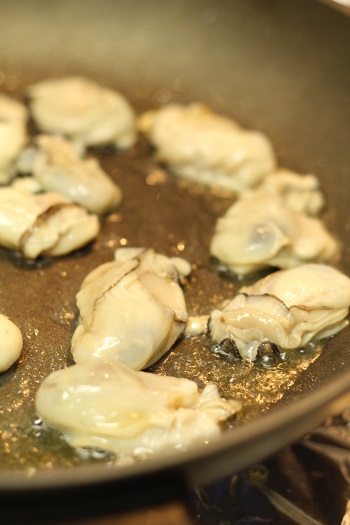 a-ta-sante糖質制限パン料理教室、阿倍野区西田辺。一人暮らしの方への応援レシピ『牡蠣のオリーブ油漬け』