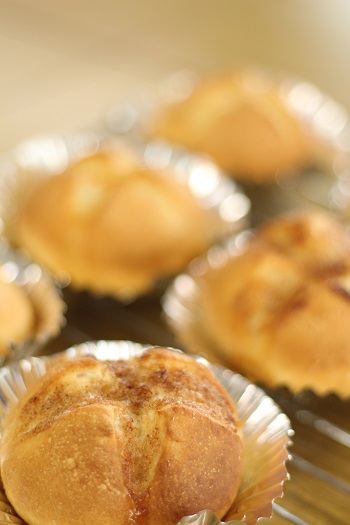 a-ta-sante糖質制限パン料理教室。会館でのレッスン『バターコッペ』