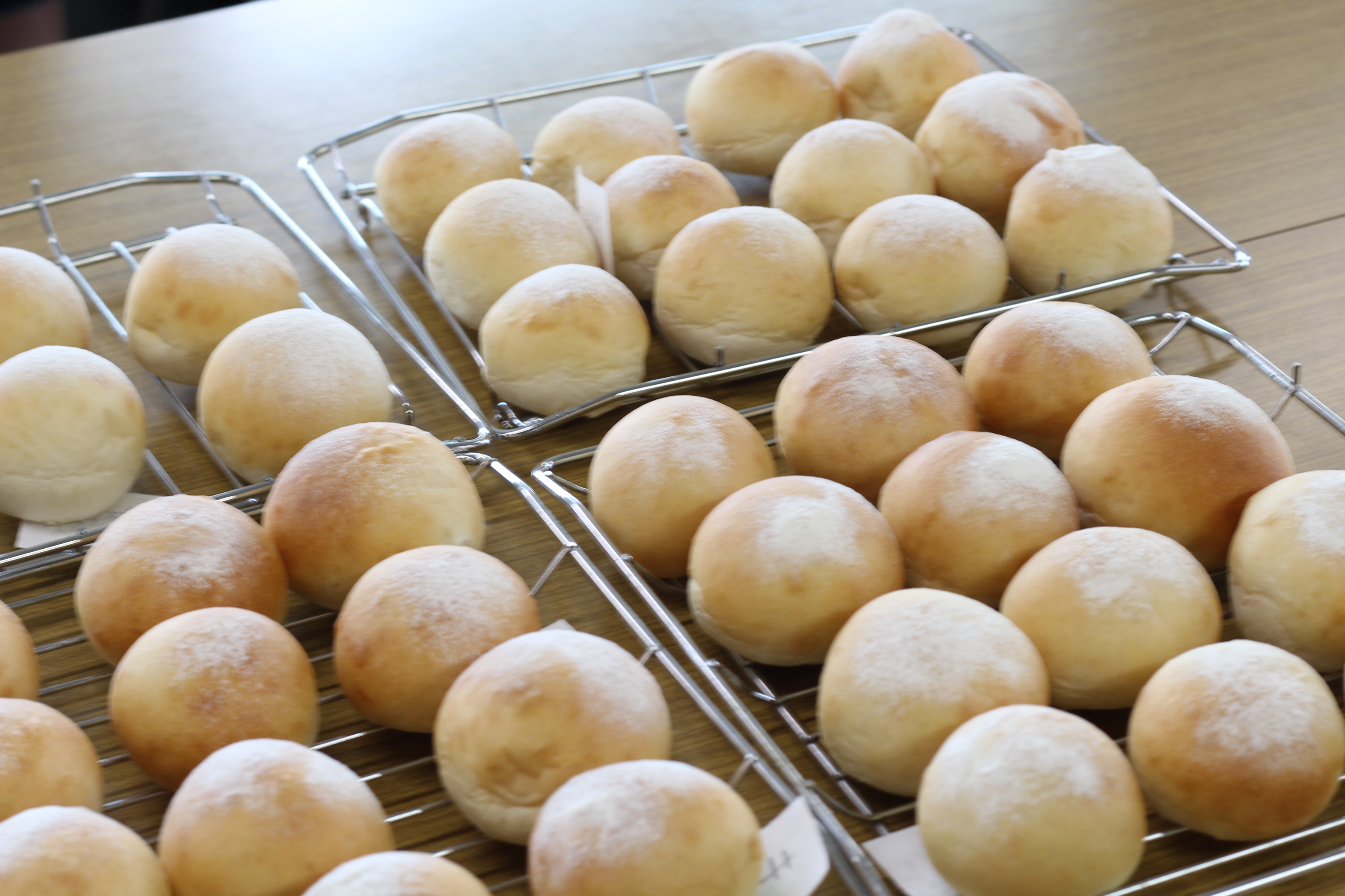 a-ta-sante糖質制限パン料理教室。会館でのレッスン『白パン＆餡クリーム』