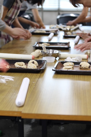 a-ta-sante糖質制限パン料理教室。会館でのレッスン『クーロンヌ』