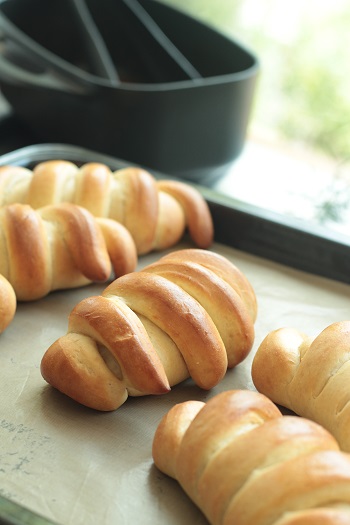 a-ta-sante糖質制限パン料理教室。京都江部粉糖質制限ベーシックコース４回目『ひじきブレッド＆クリームパン』