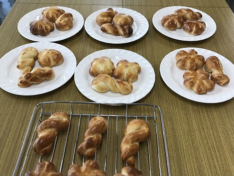 a-ta-sante糖質制限パン料理教室。西田辺。会館でのレッスン『パンの基本』