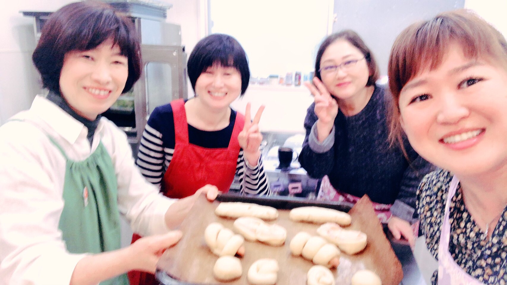 a-ta-sante糖質制限パン料理教室。阿倍野区。桃ヶ池町。ａ－ｔａ－ｓａｎｔ’ｅ．京都江部粉糖質制限パンパン体験会。２０１9．3．21．利野郁枝。