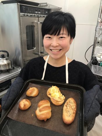 a-ta-sante糖質制限パン料理教室。阿倍野区。桃ヶ池町。ａ－ｔａ－ｓａｎｔ’ｅ．京都江部粉糖質制限パン体験会。２０１9．11．5．低糖食コーディネーター。利野郁枝。